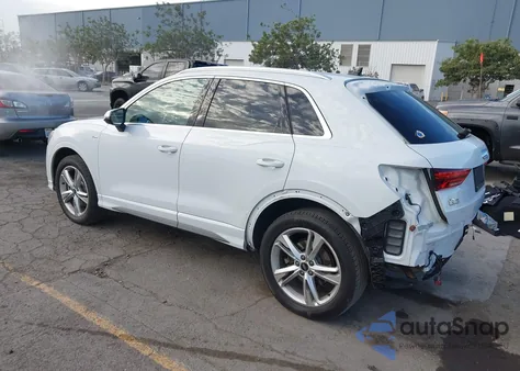 2022 Audi Q3 Premium Plus 45 Tfsi S Line Quattro Tiptronic from USA, damaged, VIN WA1EECF36N1077106
